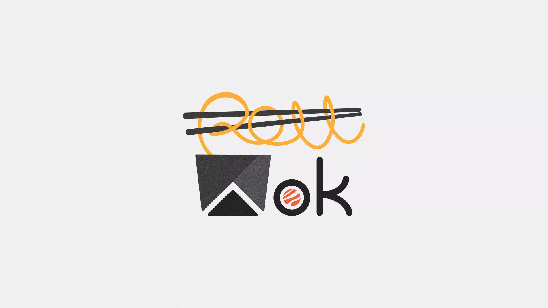 Разработка логотипа в Вуктыле для суши-бара «Roll Wok Club» Разработка логотипа в Вуктыле для суши-бара «Roll Wok Club»